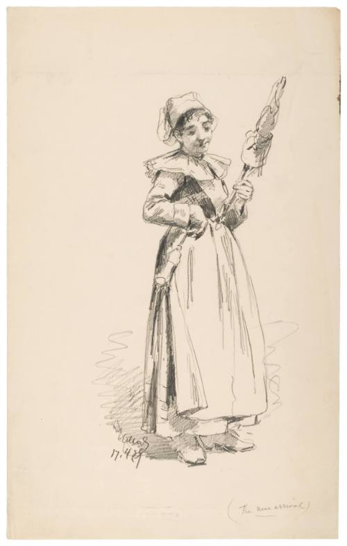 Study for The New Arrival