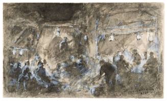 Sketchbook for Husking Bee (1890)