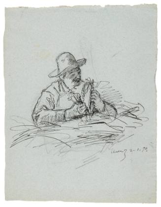 Study for Husking Bee (1890)