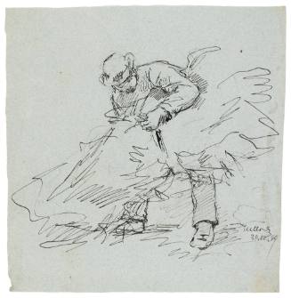Study for Husking Bee (1890)