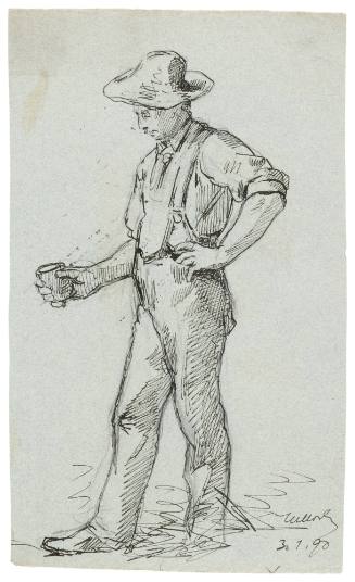 Study for Husking Bee (1890)