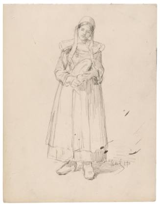 Study for The Village Tinker (ca.1881)