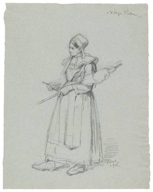 Study for The Village Tinker (ca.1881)