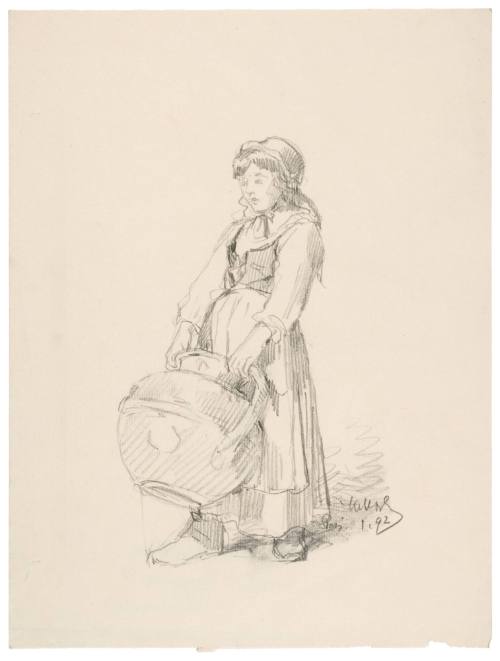 Study for The Village Tinker (ca.1881)