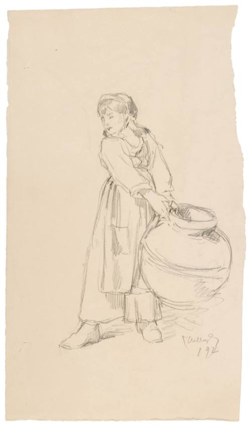 Study for The Village Tinker (ca.1881)