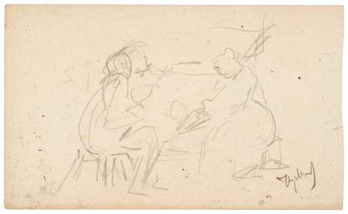 Study after The Chimney Corner (1893)