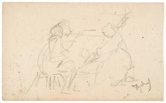 Study after The Chimney Corner (1893)