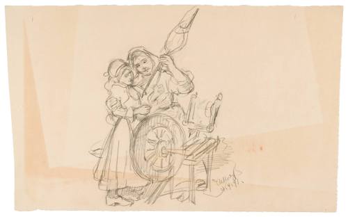 Study for The Spinning Lesson