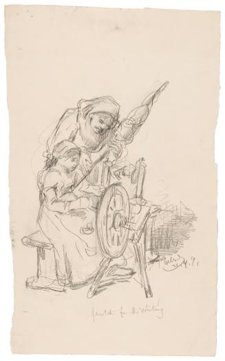 Study for The Spinning Lesson
