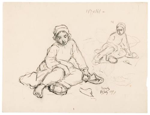 Study for The Broken Sabot