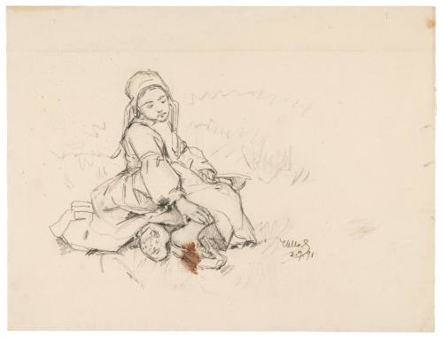 Study for The Broken Sabot