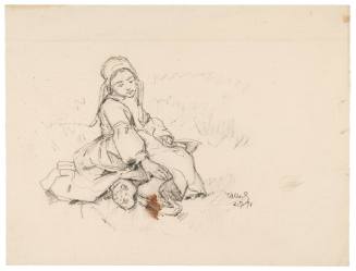 Study for The Broken Sabot