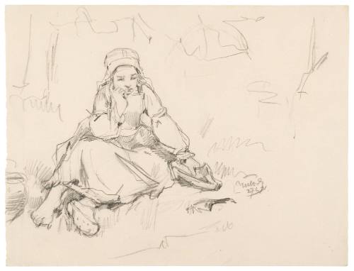 Study for The Broken Sabot