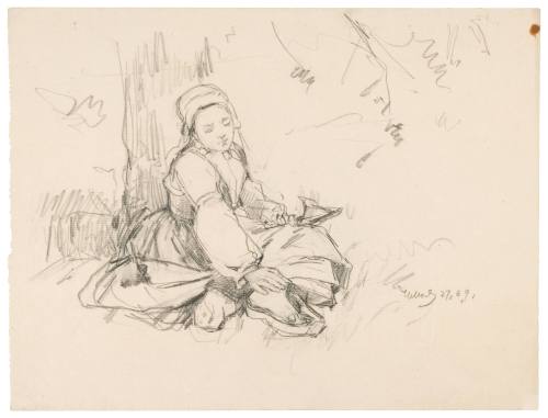 Study for The Broken Sabot