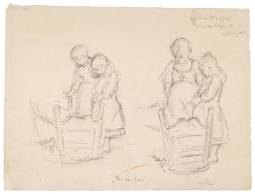 Study for The New Born