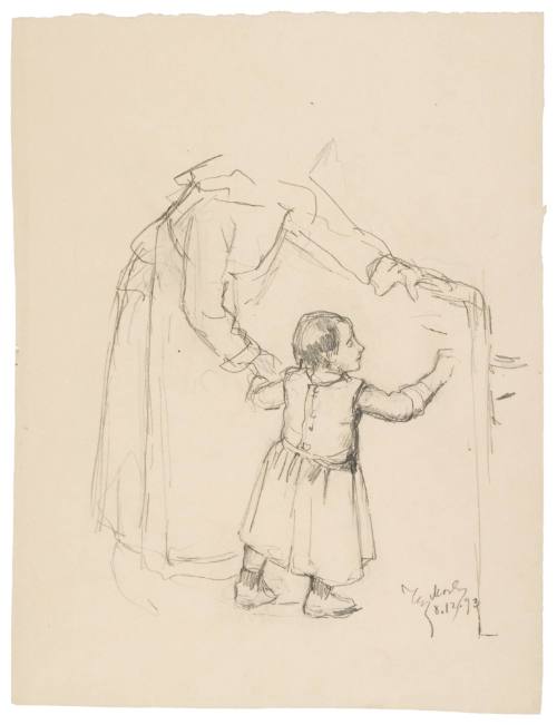Study for The Ghost Story (1894)