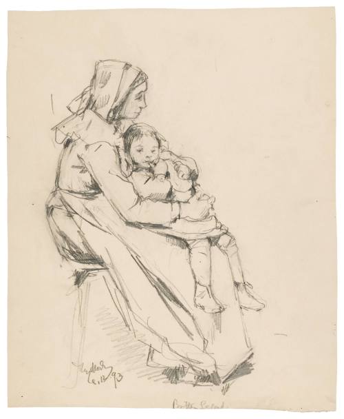 Study for The Ghost Story (1894)