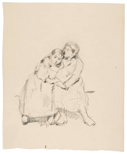 Study for The Ghost Story (1894)