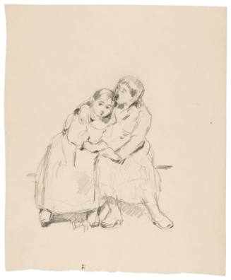 Study for The Ghost Story (1894)