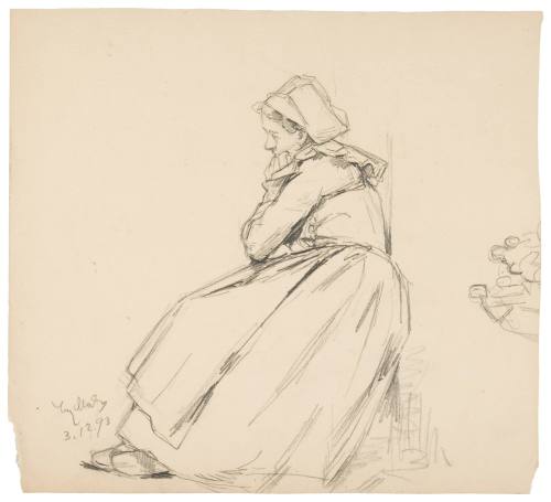 Study for The Ghost Story (1894)