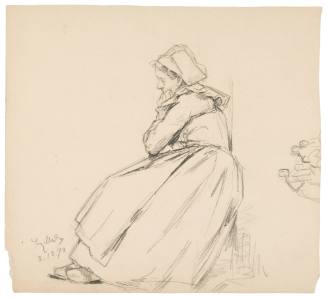 Study for The Ghost Story (1894)