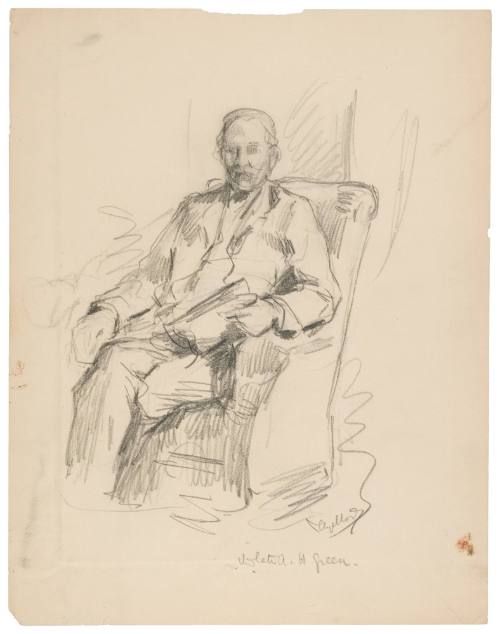 Sketch for Portrait of Andrew Haswell Green