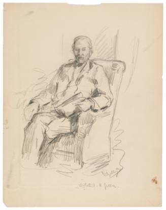 Sketch for Portrait of Andrew Haswell Green