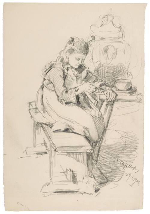 Study for Speak (1902)