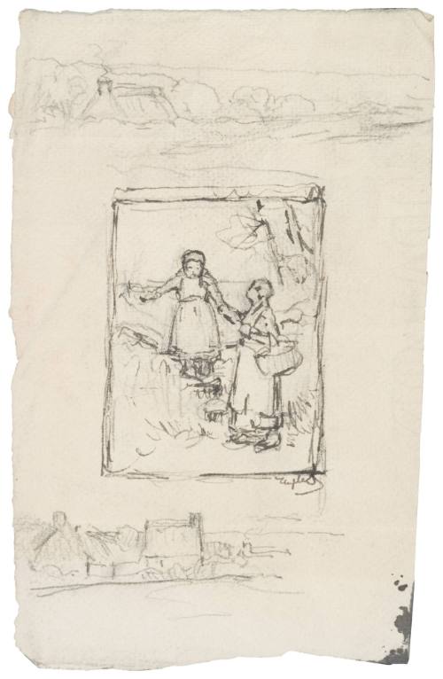 Study for Jump or Crossing the Stile