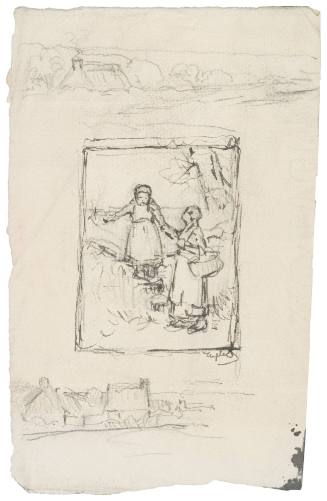 Study for Jump or Crossing the Stile