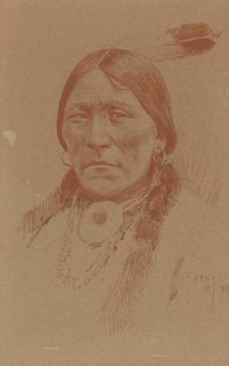 Shoulder Length Portrait of Warrior