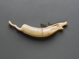 Powder Flask in the Shape of an Antelope