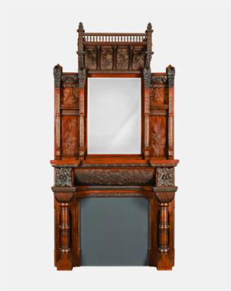 Fireplace Mantel and Overmantel