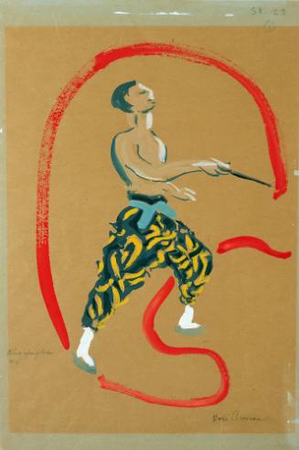 Ribbon Dancer for the Ballet "The Red Poppy" (Scene I)