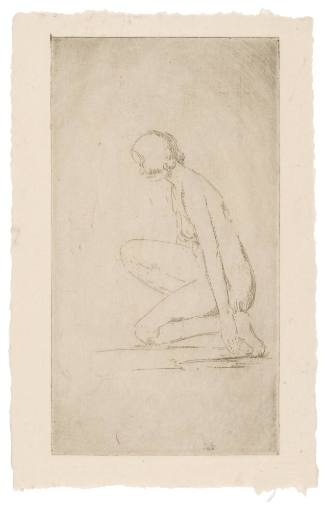Kneeling Female Nude