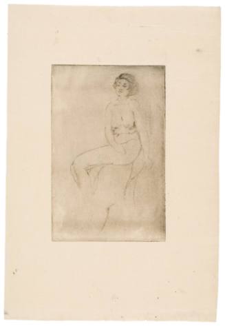 Seated Female Nude