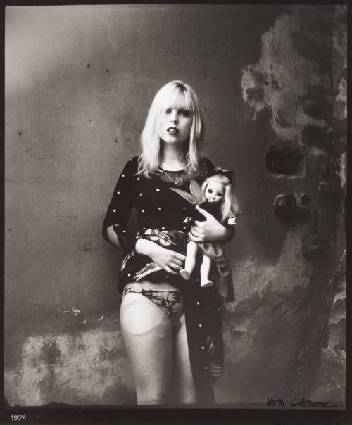 Girl with Torn Stocking