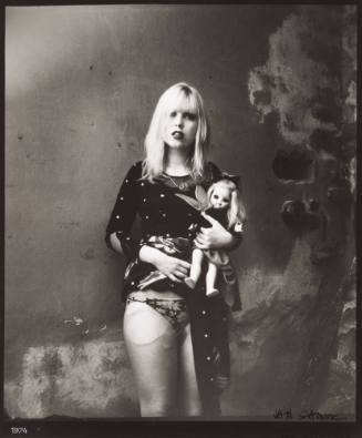 Girl with Torn Stocking