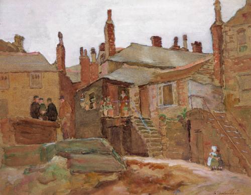 Street Scene, Brittany