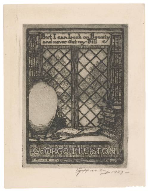 George Elliston Bookplate