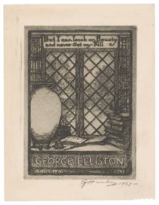George Elliston Bookplate