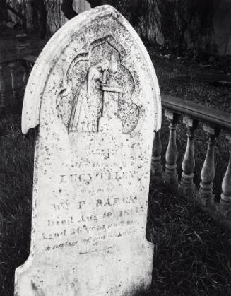 White Gravestone, Laurel Hill, San Francisco