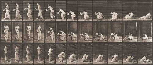 Arising from the Ground with a Paper in Left Hand