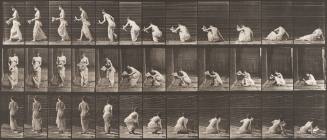 Arising from the Ground with a Paper in Left Hand