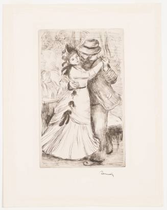 Dance in the Country (2nd plate) [La danse à la campagne, 2e planche]