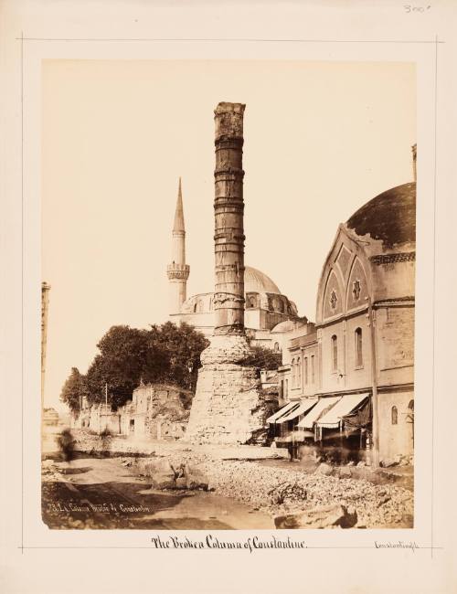 The Broken Column of Constantine, Constantinople