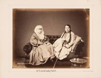Veiled Turkish Women at Home