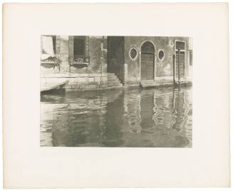 Reflections — Venice from the portfolio Picturesque Bits of New York and Other Studies