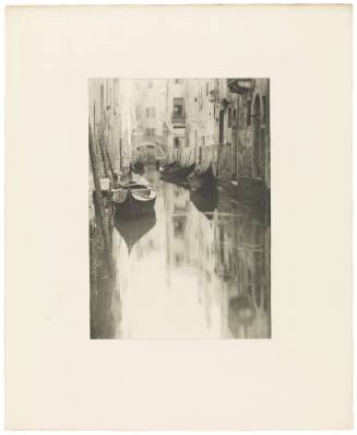 A Venetian Canal from the portfolio Picturesque Bits of New York and Other Studies