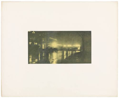 Reflections: Night — New York from the portfolio Picturesque Bits of New York and Other Studies